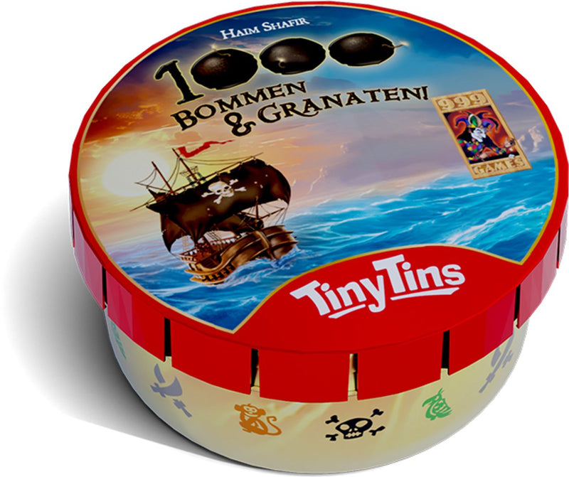 Chargez l'image dans la visionneuse de la galerie, 999games 999 games tiny tins 1000 bommen en granaten - dobbelspel
