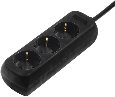 Hama stekkerdoos - 3-voudig - 5m kabel - zwart