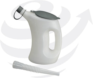 Pressol schenkkan 1l met deksel, dop en flex tuit