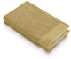 Walra gastendoek soft cotton popcorn - geel - 2x 30x50
