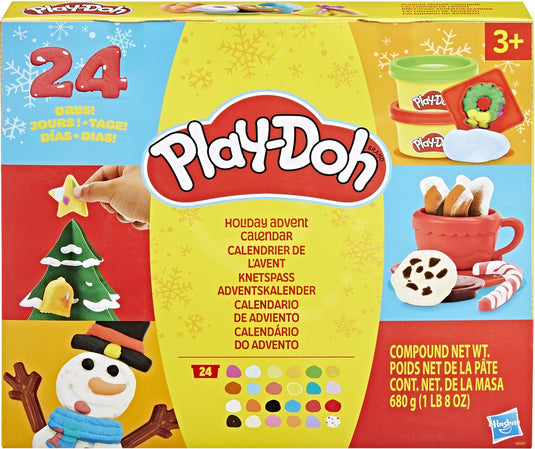 Play-doh adventskalender speelset