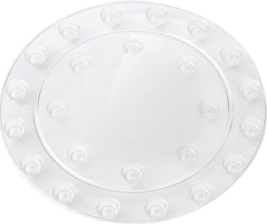 Elho floorprotector rond 21 - accessoires voor binnen - ø 21.0 x h 1.5 cm - transparant transparant