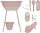 Luma bad -en verzorgingsset blush pink