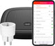 Klikaanklikuit smart bridge starter set met schakelstekker - centrale bediening met android ios app - compatibel met google assistant, amazon alexa, apple homekit - wifi