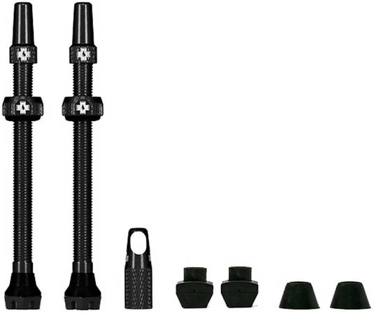 Muc-off v2 tubeless ventielset 60 mm, zwart