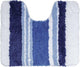 Sealskin soffice toiletmat 50x60 cm - polyester - blauw