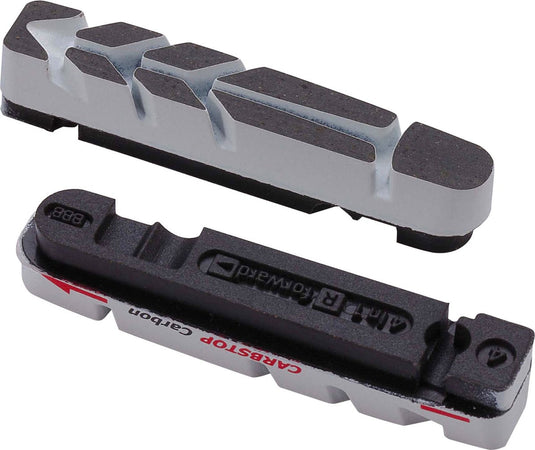 Bbb cycling remblokken carbstop - velgrem - compatibel met racefiets - zwart - bbs-29