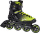 Tempish wox 84 skeelers volwassenen – 4x84mm wielen – fitness inline skates – zwart groen – maat 42