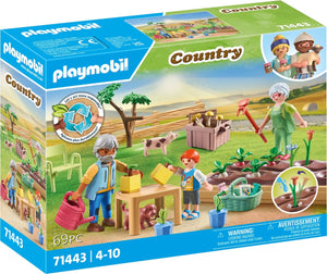 Playmobil country idyllische moestuin bij de grootouders - 71443