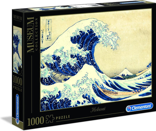 Clementoni legpuzzel hokai the great wave, 1000st.