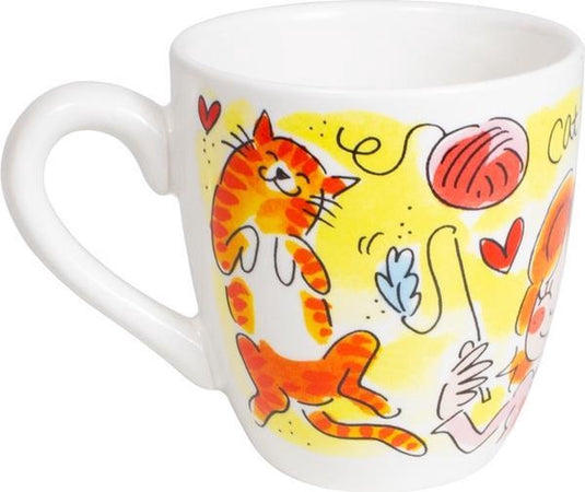Blond amsterdam minimug cat lover - 0,2 l