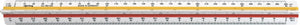 Rotring driehoekige reductieschaal architect, t1