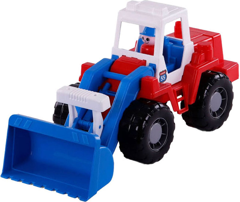 Afbeelding laden in galerijviewer, Cavallino graafmachine met speelfiguur
