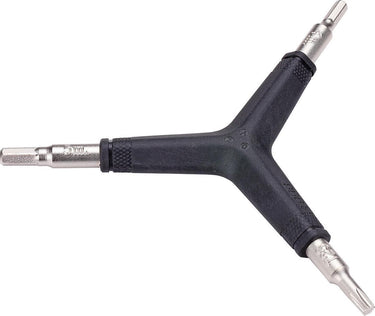 Bbb cycling torx- en inbussleutelset fiets combostar - fietsgereedschap werkplaats gereedschap - t25 4mm 5mm - zwart - btl-28c