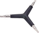 Bbb cycling torx- en inbussleutelset fiets combostar - fietsgereedschap werkplaats gereedschap - t25 4mm 5mm - zwart - btl-28c