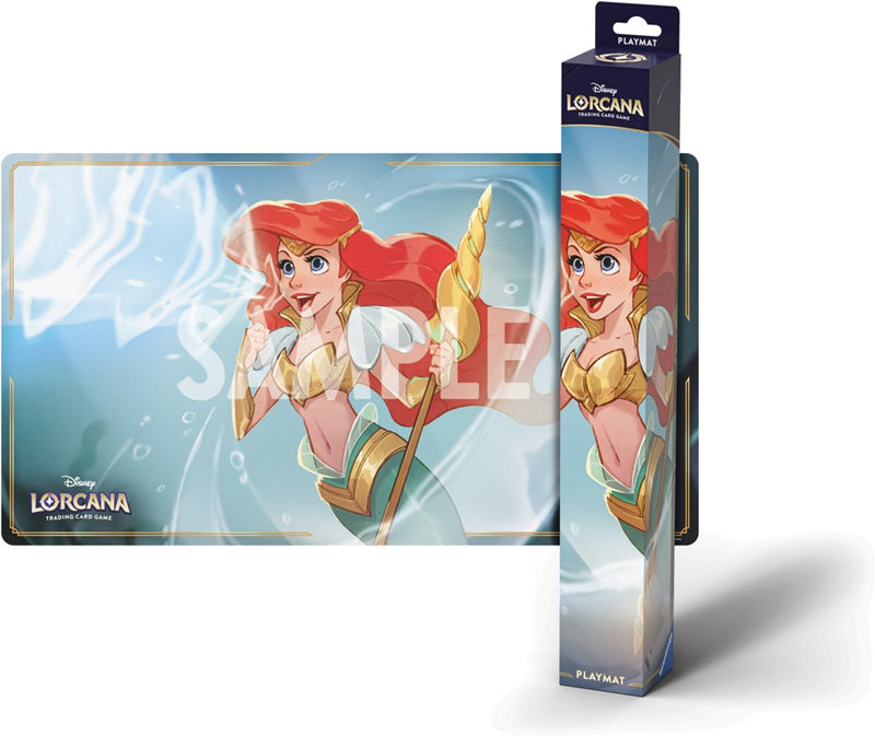 Afbeelding laden in galerijviewer, Disney lorcana tcg: winterspell- playmat arielle
