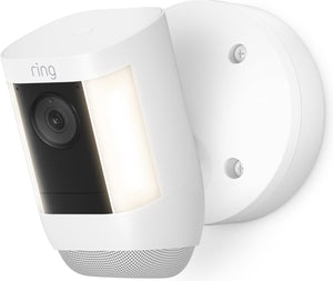 Ring spotlight cam pro - bedraad - beveiligingscamera - 2k video - wit