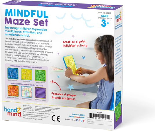 Learning resources mindful doolhof educatief speelgoed set. - 3+