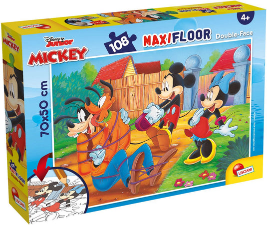 Lisciani disney puzzle df maxi floor 108 mickey my friends