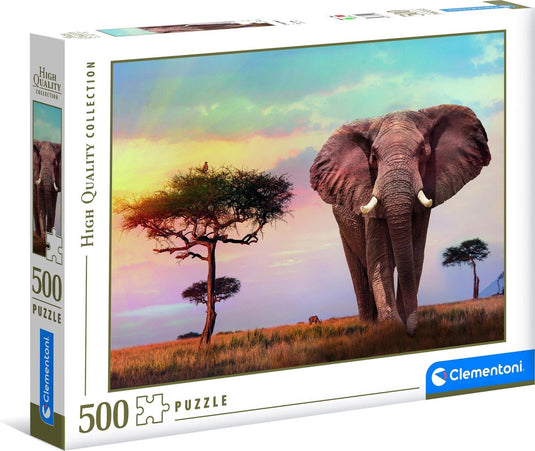 Clementoni pzl 500 hqc african sunset