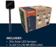 Grundig solar lichtsnoer 4,85 m - tuinverlichting led buiten op zonne-energie - garden lights met automatische dag nacht sensor - cool white