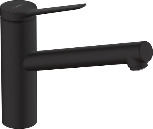 Hansgrohe zesis m33 - keukenmengkraan - ééngreeps bediening - 150mm maat - 1 straalfunctie - mat zwart