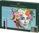 Faber-castell tekenset - polychromos en pitt grafiet mat - 23-delig - fc-210052