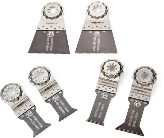 Fein best of e-cut starlockplus wood metal zaagbladenset 6-delig - 35222967030