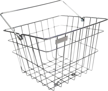 Steco draadmand vintage staal chroom