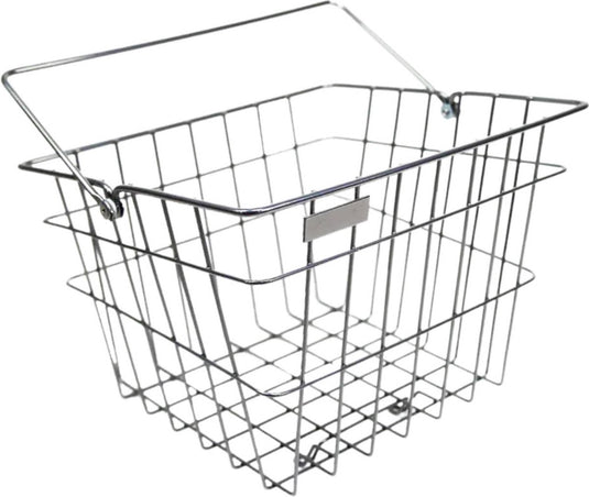 Steco draadmand vintage staal chroom