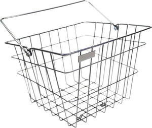 Steco draadmand vintage staal chroom
