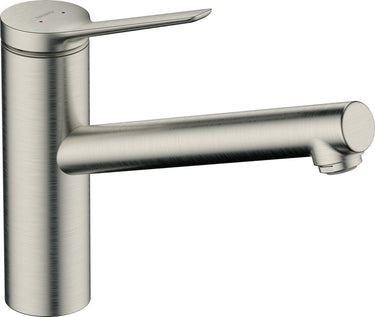Hansgrohe zesis m33 - keukenmengkraan - ééngreeps bediening - 150mm maat - 1 straalfunctie - rvs