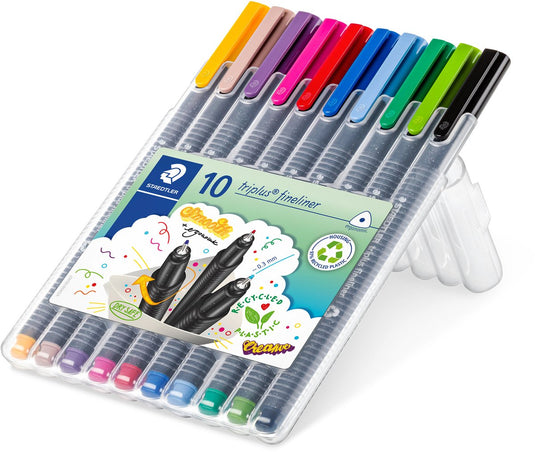 Staedtler triplus fineliner - box 10 st