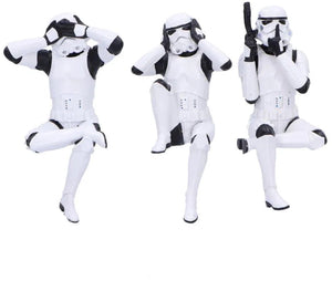 Original stormtrooper nemesis now - three wise stormtrooper unisex beeld - meerkleurig - standard