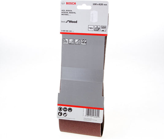 Bosch 3 banden 100x620 best wood+paint, 100