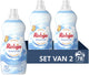Robijn - vloeibaar wasmiddel - klein krachtig -stralend wit - voordeelverpakking - 2 flessen - 78 wasbeurten