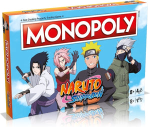 Winning moves monopoly - bordspel - naruto