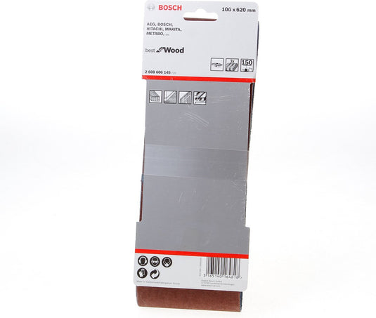 Bosch 3 banden 100x620 best wood+paint, 150