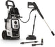 Powerplus elektrische hogedrukreiniger powxg90421- 2200 w, start stop functie, max. druk van 170 bar en temperatuur van 50 °c