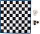 Bs toys dammen xl hout - denkspel