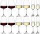 Leonardo paladino wijnglazenset - set 12