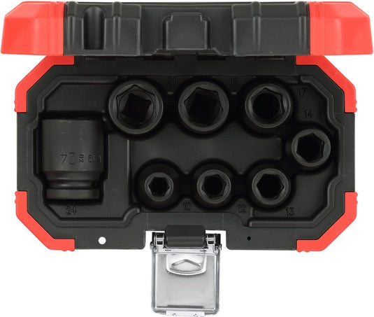 Gedore red r63043003 8-delige slagmoerdopsleutelset - 1 2''