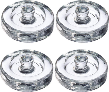 Westmark gewichten voor fermentatie – set van 4 glazen gewichten voor fermentatie, accessoires voor fermentatie – glas, ø 8cm, 4 stuks