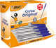 Bic cristal balpennen medium punt (1.0 mm) - voordeelpak 90+10 gratis - schrijfkleur blauw