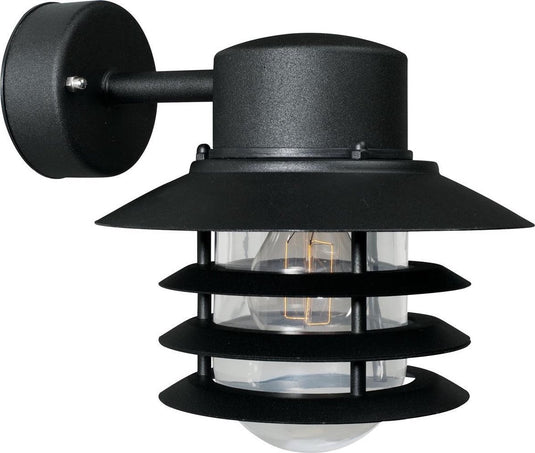 Nordlux vejers-wandlamp-down-e27-zwart