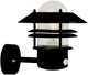 Nordlux blokhus-wandlamp-up-sensor-e27-zwart