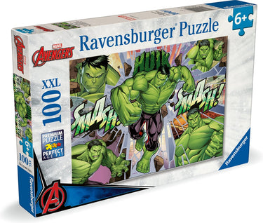 Ravensburger legpuzzel xxl marvel hulk, 100st.