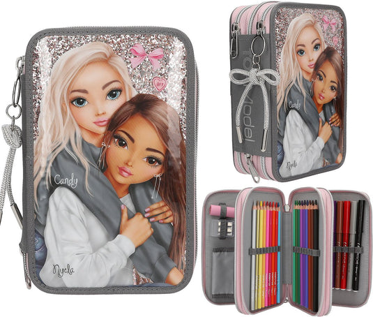 Depesche - topmodel 3-vaks etui - my bff