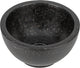 Differnz river waskom - 23x23x12cm - terrazzo zwart