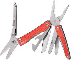 Nextool mini flagship – multitool 10-in-1 – rood rvs – compact duurzaam